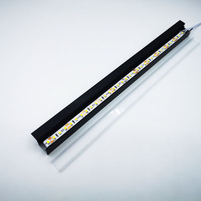 3500K Caldo Bianco Aluminio Incrustato Lampada per Armadio LED per Vitrina
