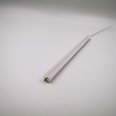 Luce per armadi di alluminio 12V in bianco caldo per gioielli e vetrine