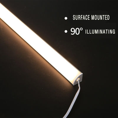 Moderne lampade per armadi di alluminio anodizzato montate sulla superficie