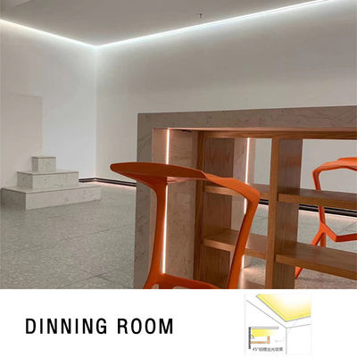 Moderne lampade per armadi di alluminio anodizzato montate sulla superficie
