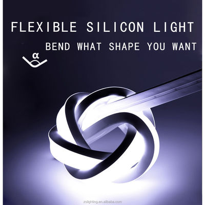 1000lm DC 12V IP55 Silicone LED Strip Light per decorazioni esterne / interne