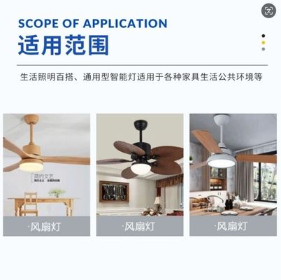 Dia125mm 120V 18W ETL Lampada a LED per ventilatore di soffitto