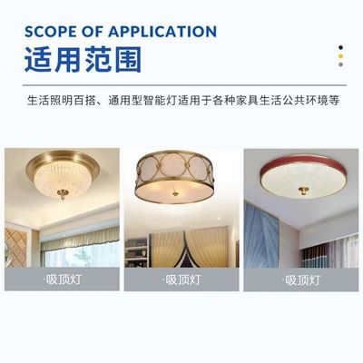 8.66" 220mm dimmabile rotondo LED sostituzione di luce di soffitto 120v alluminio con certificato FCC,ETL,CB,CE,LVD,EMC