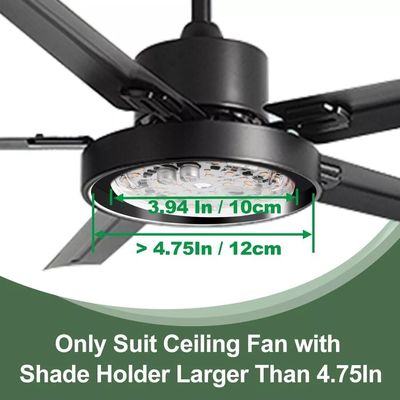 120V 15W driverless Dia 100mm LED Light per Led Fan Light con certificato ETL sostituzione di soffitto di ventole LED