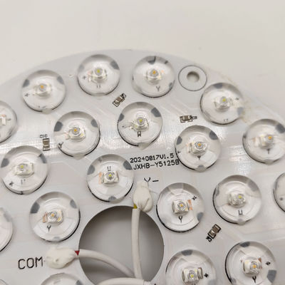 Protezione da sovratensioni ad alta luminosità 3KV Tre colori 9-25W Fan Light Exchange LED DOB Module Ceiling Fan Light Replacement