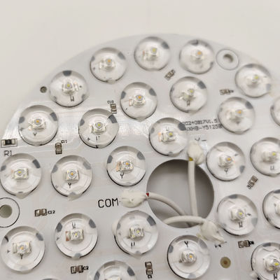 Protezione da sovratensioni ad alta luminosità 3KV Tre colori 9-25W Fan Light Exchange LED DOB Module Ceiling Fan Light Replacement