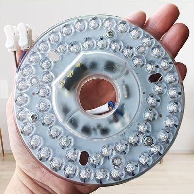 Dia125mm Round Pcb Board 4.9'' LED Retrofit Light Kit 22W Colore 3CCT 3000K/4500K/6000K CRI90 Per il soffitto di ventole di luce di sostituzione pannello PCB soffitto di luce LED Retrofit Kit120V 2200LM