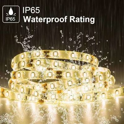 Flessibili luci a strisce a LED 600 unità LED strisce a LED impermeabile 12 Volt strisce di luce a LED pacchetto di 16,4 piedi/5m per festa di vacanza casa interno decorazione esterna impermeabile bianco 1 pacchetto