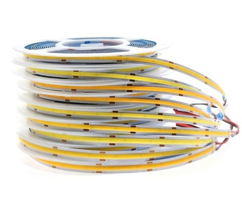 COB Strip Light Car Led Strip Light 320led 384led 480led 528led 768leds RGB COB Led Strip Light Per Profilo In Alluminio