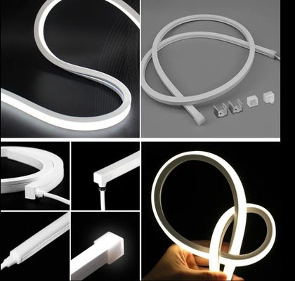 Luci a banda di neon a diodo flessibile in silicone personalizzate 2700k-5700k Neon RGBW Luci a neon a LED