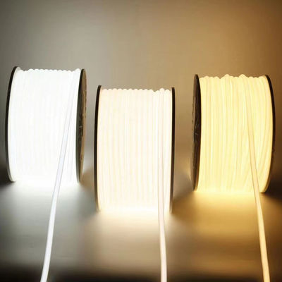 110V 220V a prova d'acqua COB LED Light Strip Con Colla PVC Personalizzabile Blu / Ghiaccio Blu / Bianco / Verde / Viola / Oro / Rosa