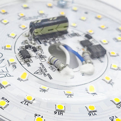 Motore di luce a LED da 15W 100MM per sala da pranzo Kit di ristrutturazione del pannello del ventilatore del soffitto da 120V con moduli DOB