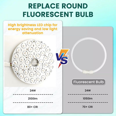 Alta luminosità 230V 15W 110MM 36V 3CCT Parte di ricambio Ventilatore di soffitto PCB Board Driver Meno moduli LED Dimming e regolazione del colore