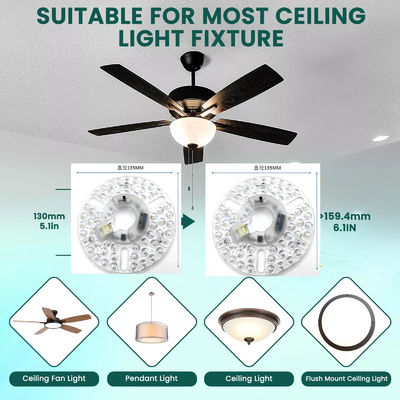 CE ERP 230V 24W 5CCT regolabile LED Modulo di soffitto di luce di soffitto pendente controllo di induzione radar