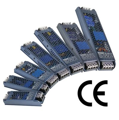 AC To DC Fornitore di alimentazione ultra sottile e sottile 12V/24V 60W 100W 150W LED Driver Switching Power Supply per Led Strip Light Tin Box