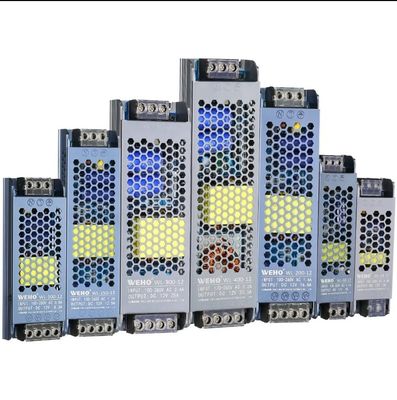 AC To DC Fornitore di alimentazione ultra sottile e sottile 12V/24V 60W 100W 150W LED Driver Switching Power Supply per Led Strip Light Tin Box