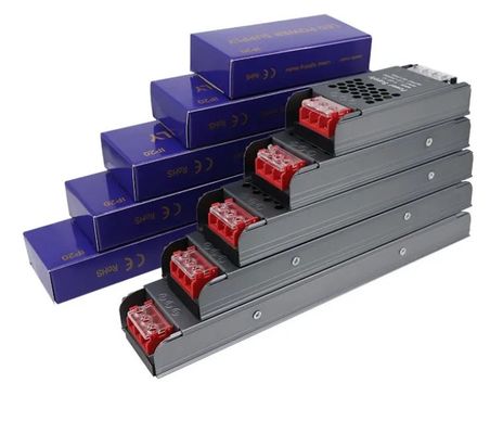 Fornitore di alimentazione ultra sottile e sottile 12V/24V 60W 100W 150W LED Driver Switch Power Supply per Led Strip Light Tin Box