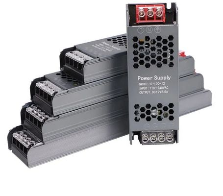 Fornitore di alimentazione ultra sottile e sottile 12V/24V 60W 100W 150W LED Driver Switch Power Supply per Led Strip Light Tin Box