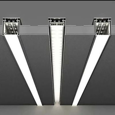 Profili di alluminio anodizzante per strisce a led canale di alluminio a led intonacato