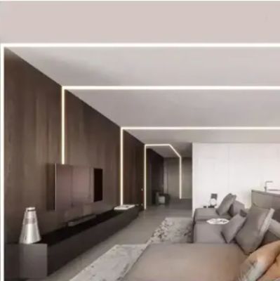 Profili di alluminio anodizzante per strisce a led canale di alluminio a led intonacato