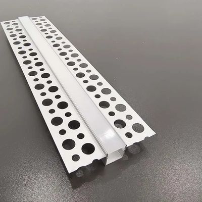 Profili di alluminio anodizzante per strisce a led canale di alluminio a led intonacato
