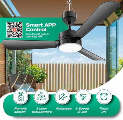 Ventilatori da soffitto con luci, 36&quot; LED Fan Light Hanging with Hook, Hook Type Ceiling Fan, Plug in Ceiling Fan Light, 40W, 3000-6500k, Remote Control, Portatile Fan per letto da campeggio, Patios, ((Black) N DFFFFFN`