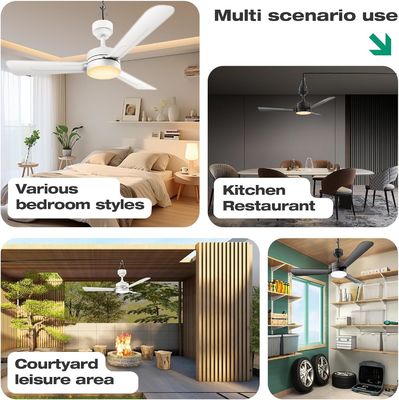 Ventilatori da soffitto con luci, 36&quot; LED Fan Light Hanging with Hook, Hook Type Ceiling Fan, Plug in Ceiling Fan Light, 40W, 3000-6500k, Remote Control, Portatile Fan per letto da campeggio, Patios, ((Black) N DFFFFFN`
