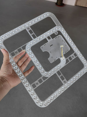 Fabbricazione di luci SMD LED PCB Modulo 120V 3/5CCT Modulo di luce LED a lente rotonda sostitutivo per pannello del soffitto