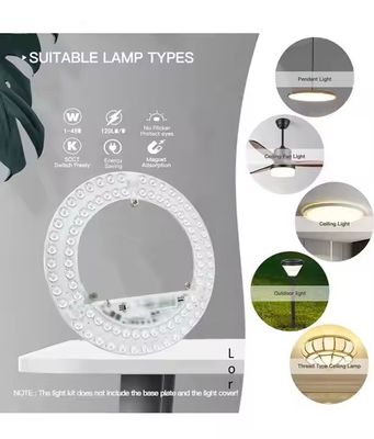 ERP ETL Certified 24W Round LED Panel Light con CCT regolabile
