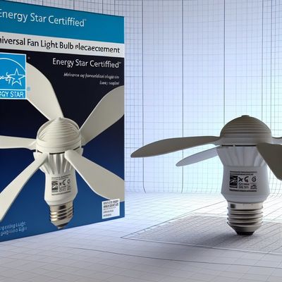 Kit di sostituzione luce LED per ventilatore da soffitto universale certificato Energy Star