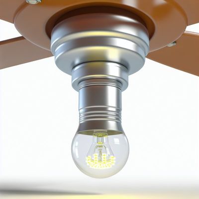 Sostituzione della luce del ventilatore di soffitto a LED con chip INGAN, 1200 lumens, 3000K