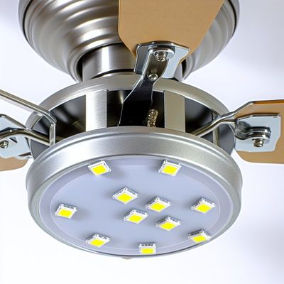 2835 SMD LED sostituzione della luce del ventilatore di soffitto - PCB in alluminio, bianco caldo 3000K