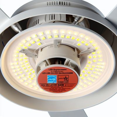 Sostituzione luce per ventilatore da soffitto a LED Dia135mm 2835SMD - Certificato Energy Star