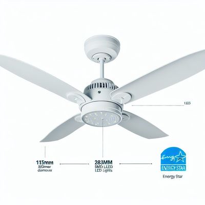Sostituzione luce per ventilatore da soffitto a LED Dia135mm 2835SMD - Certificato Energy Star