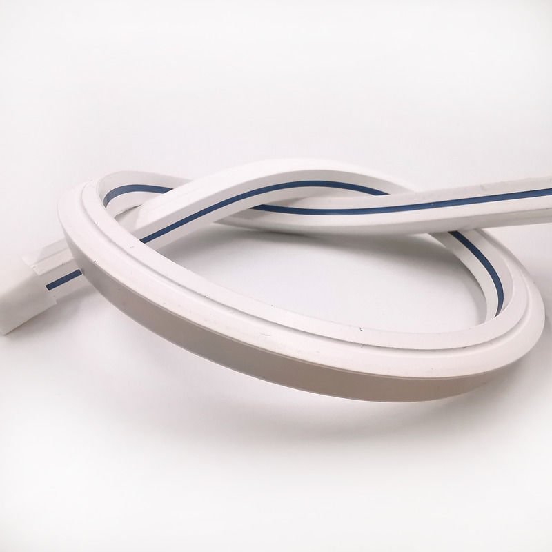 Unico vetro color RGB flessibile resistente all'acqua Lampada a traboccatura Silicone LED Strip Light