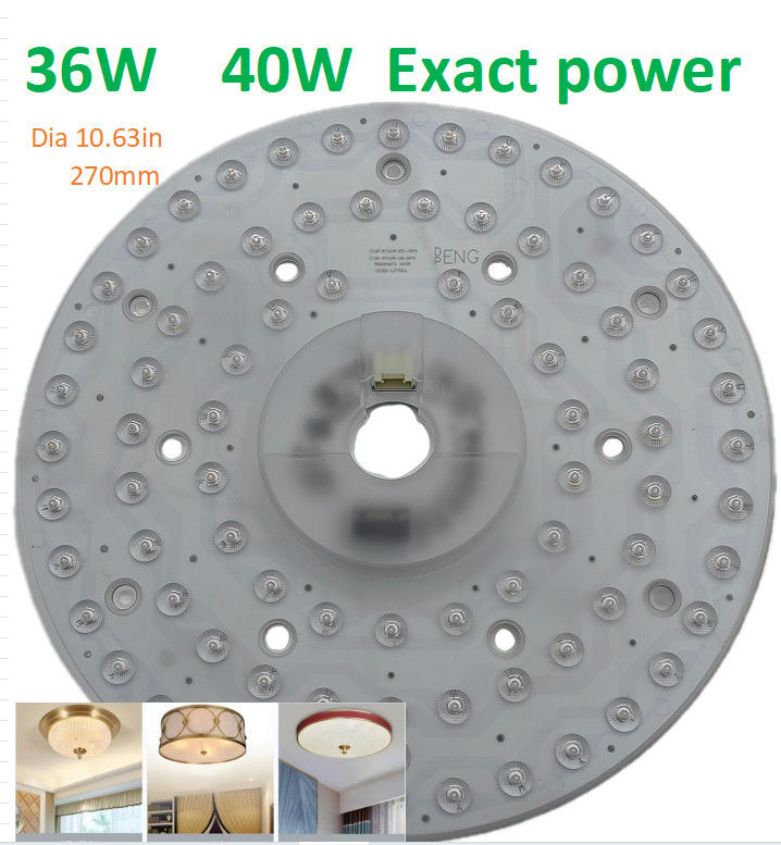 10.63" 270mm rotondo LED sostituzione di luce di soffitto 120v con certificato FCC,ETL,CB,CE,LVD,EMC