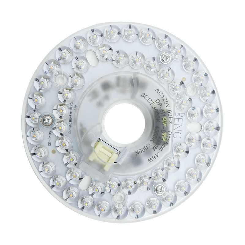 125mm 22W 4.92&quot; Dia125mm ETL senza conducente FCC approvato LED soffitto ventola luce di sostituzione del soffitto ventola kit di luce a led