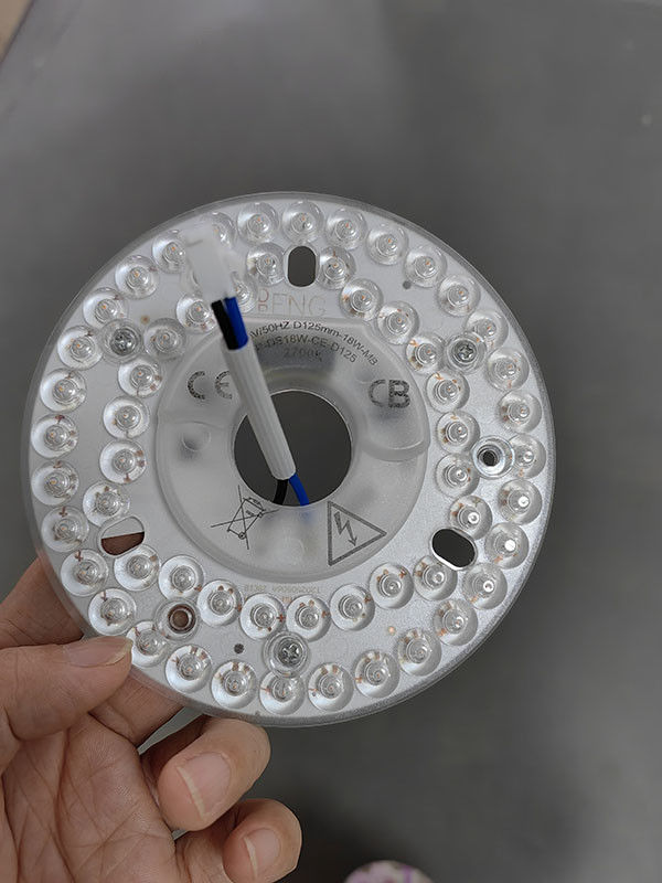 Sostituzione della luce del ventilatore di soffitto a LED: nuovi prodotti: dia125mm monocolore 2700K, certificato CE ROHS ERP approvato