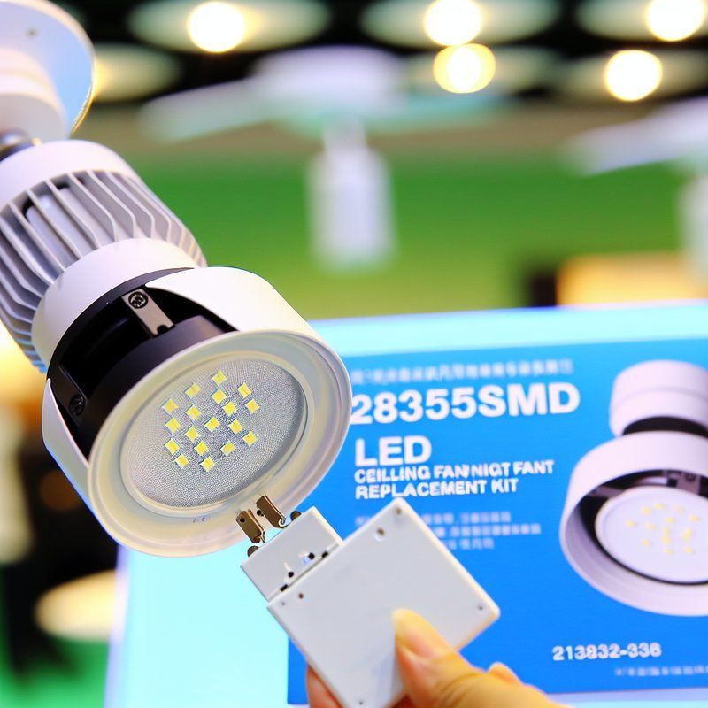 Ingan 2835SMD Kit di sostituzione della luce del ventilatore di soffitto a LED - 1200 lumens