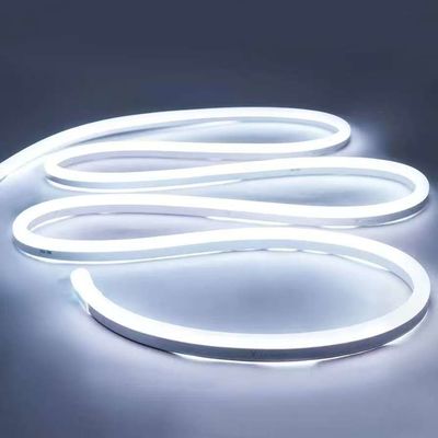 16.5FT / 5 Meter Sistemi di canale LED in silicone senza macchia tubo flessibile con copertura bianca lattea pista più ampia per 12mm LED resistente all'acqua luce USC7 WW