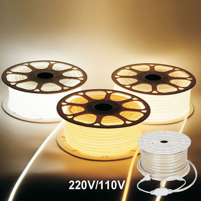 Alte tensioni 110V 220V Indoor Outdoor Waterproof IP65 LED Cob Strip Lights Per il centro commerciale Decorazioni domestiche